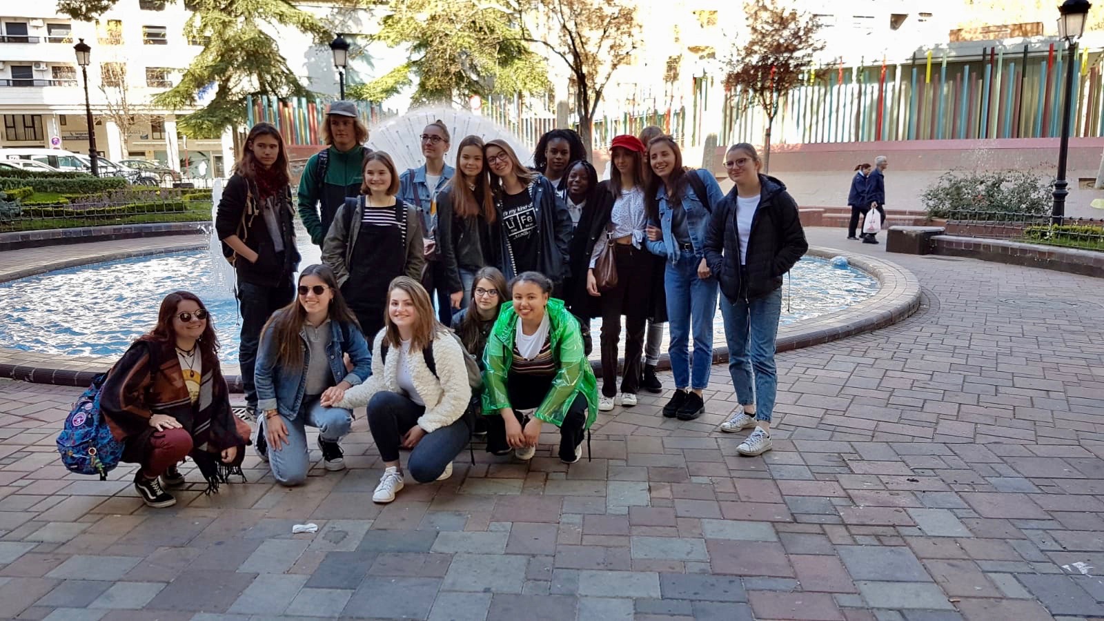 Journée au collège et visite de Albacete.